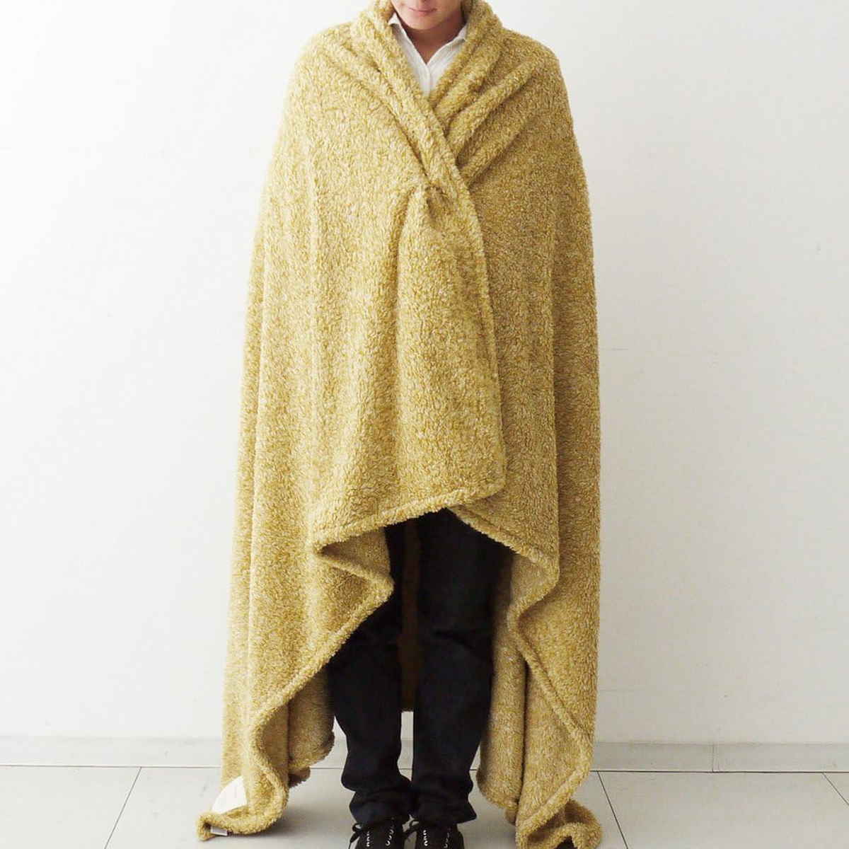 ビッグブランケット 140×200cm ポリエステル （ 大判 毛布 シングル