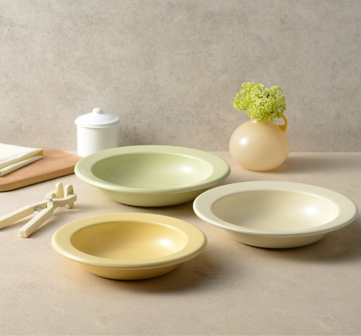 フライパン お皿パン 3点セット 18cm〜20cm IH対応 Hetta セラミック