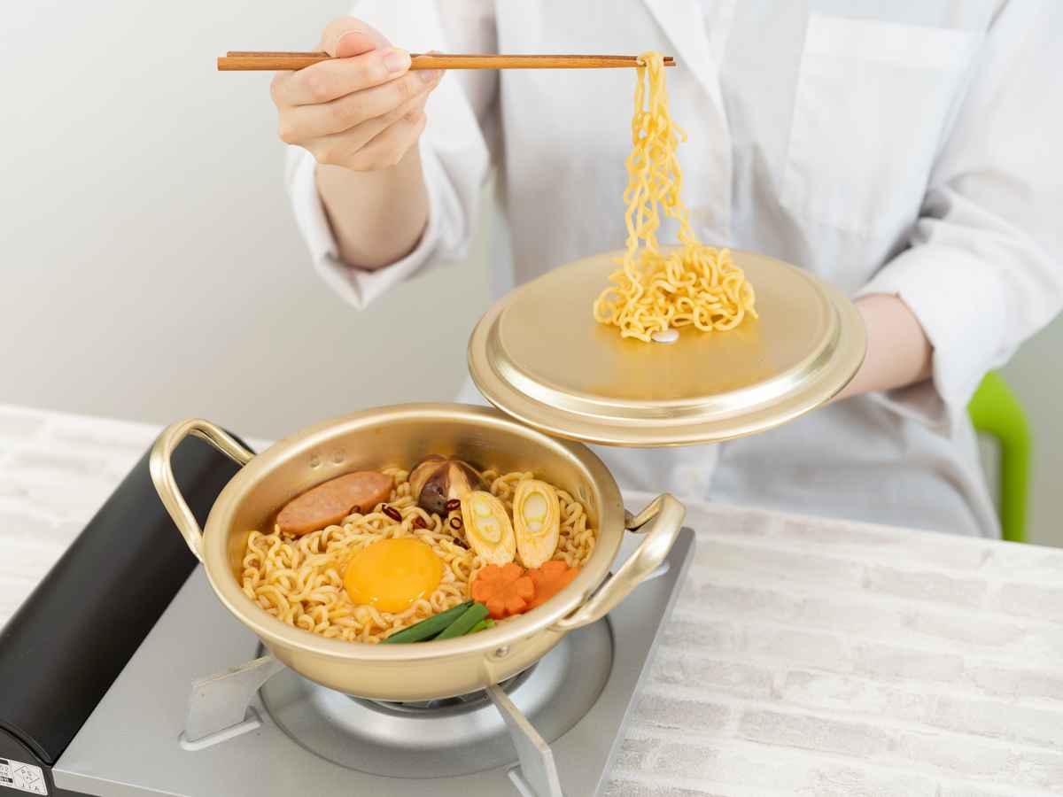 有次アルミ鍋　2個セット　(27センチと21センチ) 和平フレイズ 両手鍋 18cm アルミ製 味覚探訪 韓国編 アルミ浅型鍋