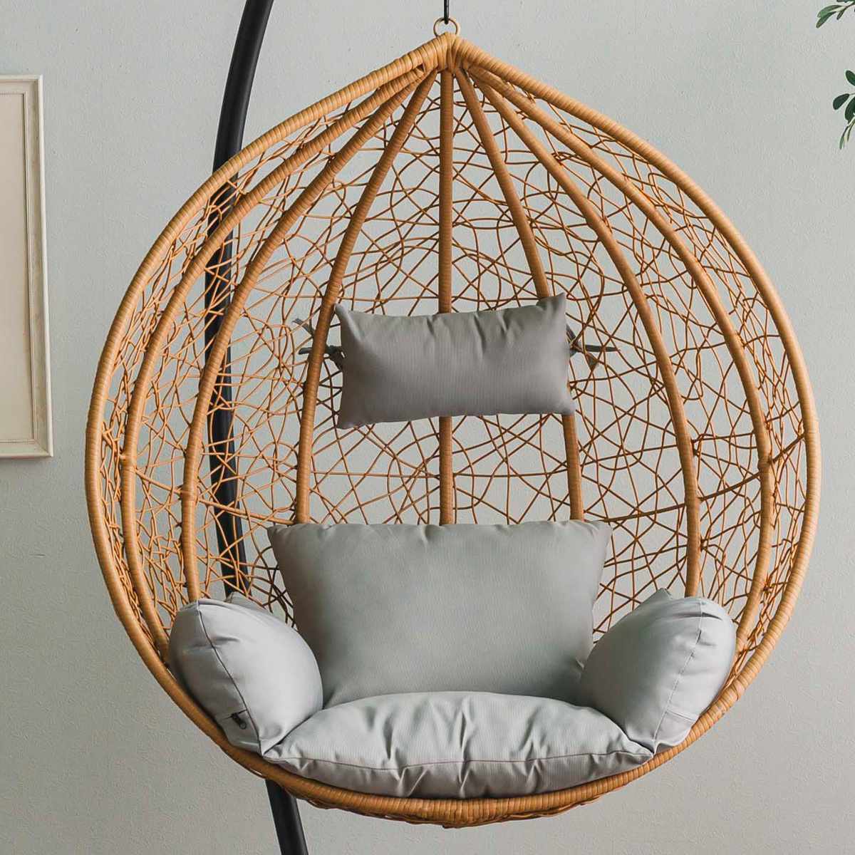 ハンギングチェア（素材：籐、ラタン）｜椅子、スツール、座椅子｜家具
