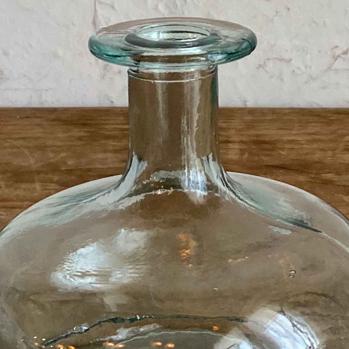 花瓶 リサイクルガラス FLORERO BOTELLA フラスコ （ 花ビン 花びん