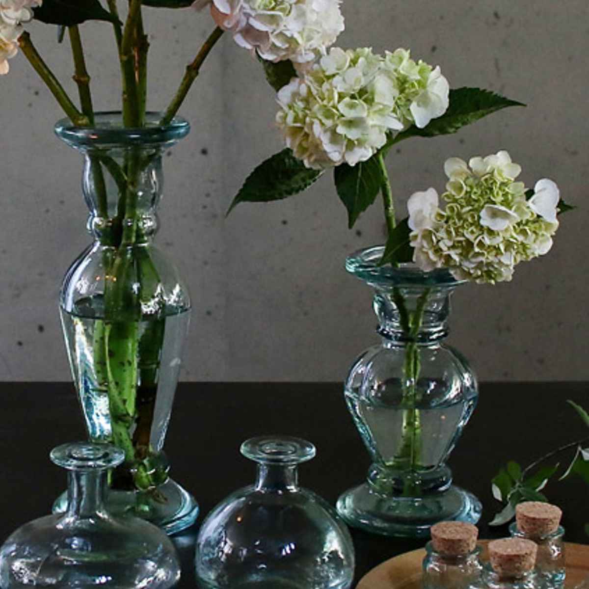 花瓶 リサイクルガラス ANADIR L （ 花ビン 花びん 花器 フラワー