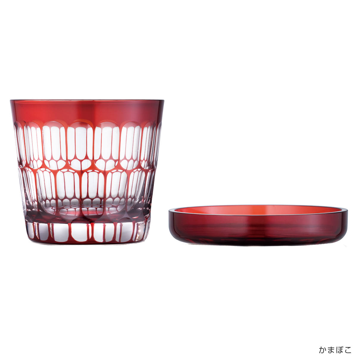 廣田硝子 グラス 144ml 江戸切子 蓋ちょこ （ 桐箱入 ガラス 日本製