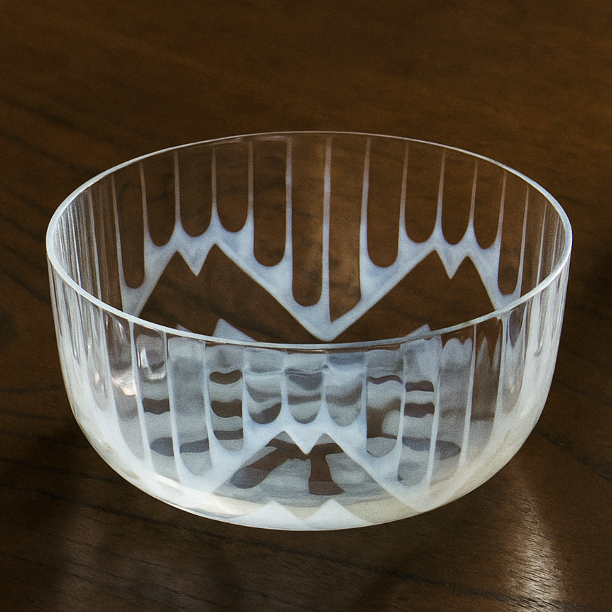 廣田硝子 大正浪漫 鉢 （ 12cm ガラス 日本製 ボウル うつわ 器 食器