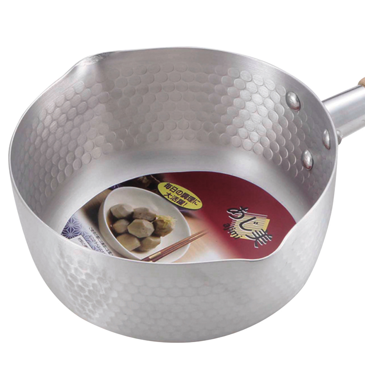 パール金属 雪平鍋 16cm ガス火専用 あじ美 行平鍋 （ ゆきひら鍋 片手