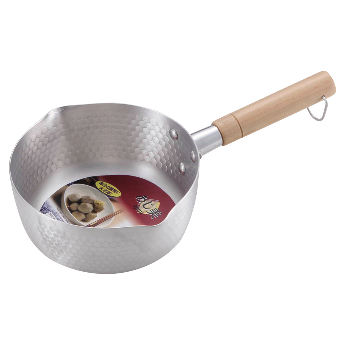 パール金属 雪平鍋 16cm ガス火専用 あじ美 行平鍋 （ ゆきひら鍋 片手