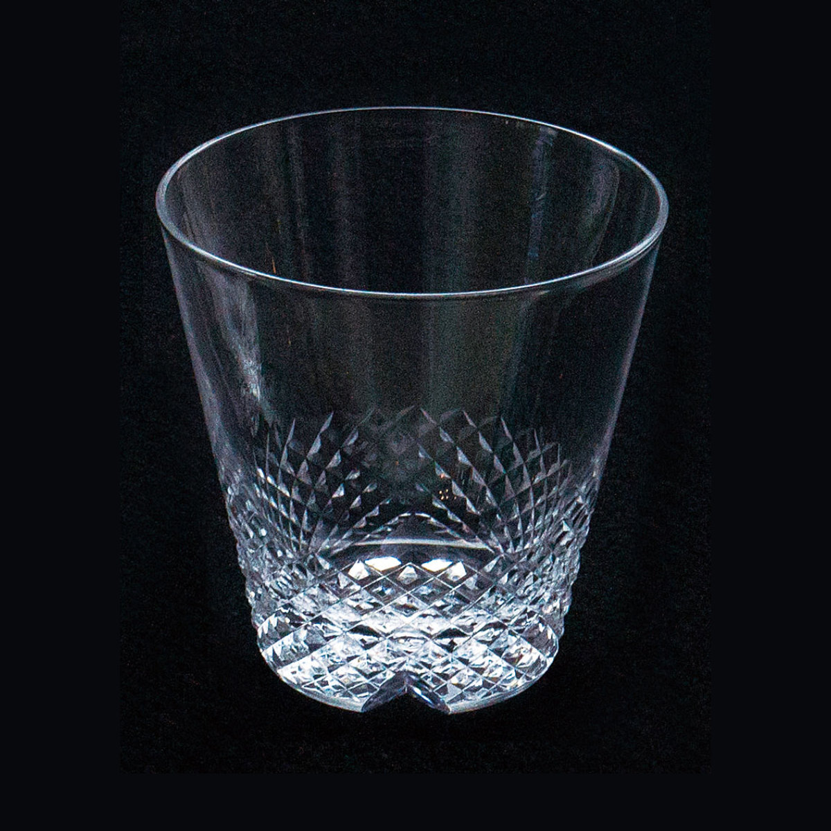 古いグラス カップ ウランガラス ⁇ 赤縁 持ち手付き 手作り 硝子 レトロ 廣田硝子 グラス 300ml 綾 rebirth 山格子 10オンス （ ガラス 日本製