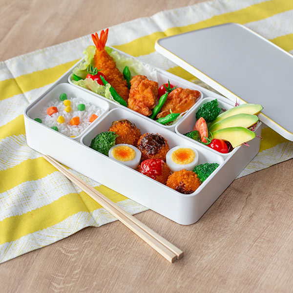 正和 お弁当箱 1段 irodori 松花堂弁当箱 1460ml （ 弁当箱 ランチ