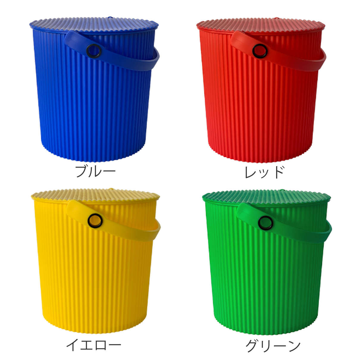 【未使用品】つけもの容器30型　蓋付きバケツ　セット つけもの容器 フタ付 グレー 30型 30Lの通販｜漬物樽｜漬物容器