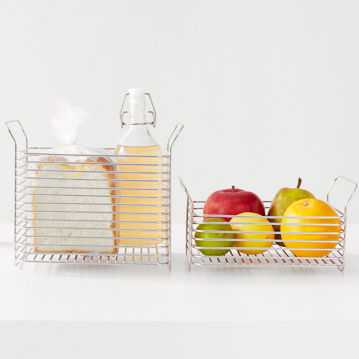 燕三条産harautaキッチンバスケットS （ローズゴールド） 燕三条産