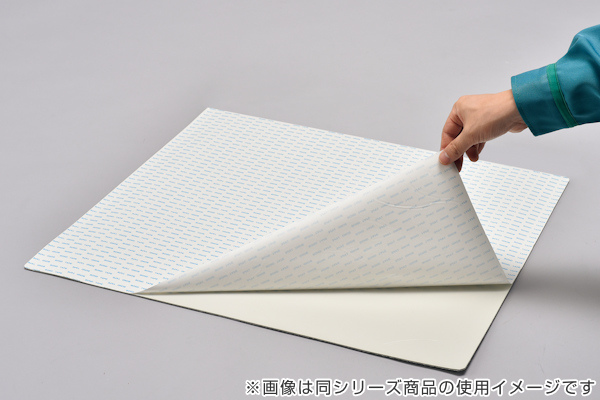 路面道路標識 「止まれ」 強力粘着テープ付き 軟質エンビタイプ （ 安全標識 シール ）_3