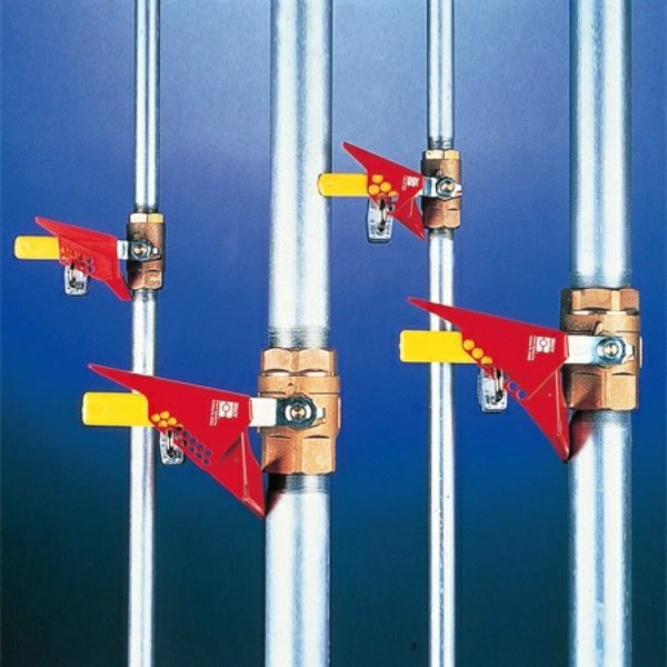 日本緑十字社 バルブハンドル用 ボールバルブロック ポール径7.6cm以下