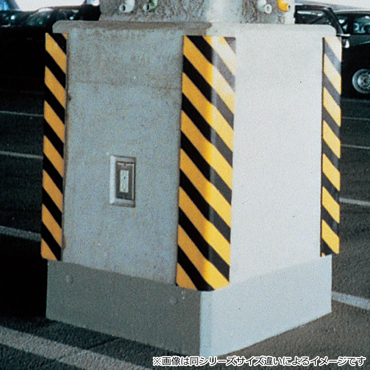 日本緑十字社 トラクッション コーナーガード 反射タイプ 幅10cm×長さ