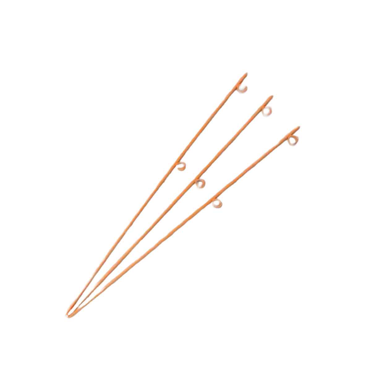 日本緑十字社 ロープガイド ポール型 2段式 スチール製 全長1.5m