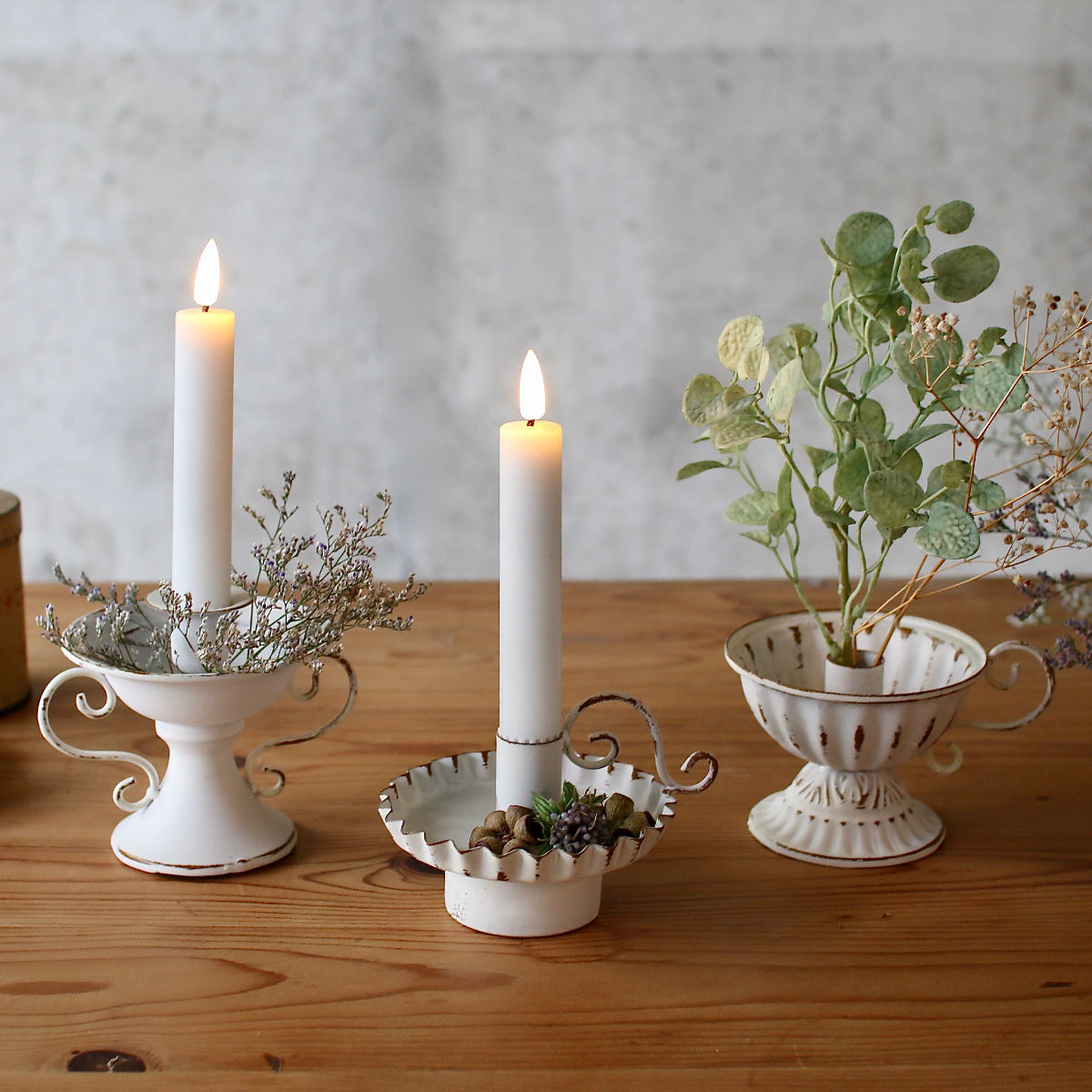 キャンドルホルダー Bタイプ チャーチテーパーキャンドルホルダー