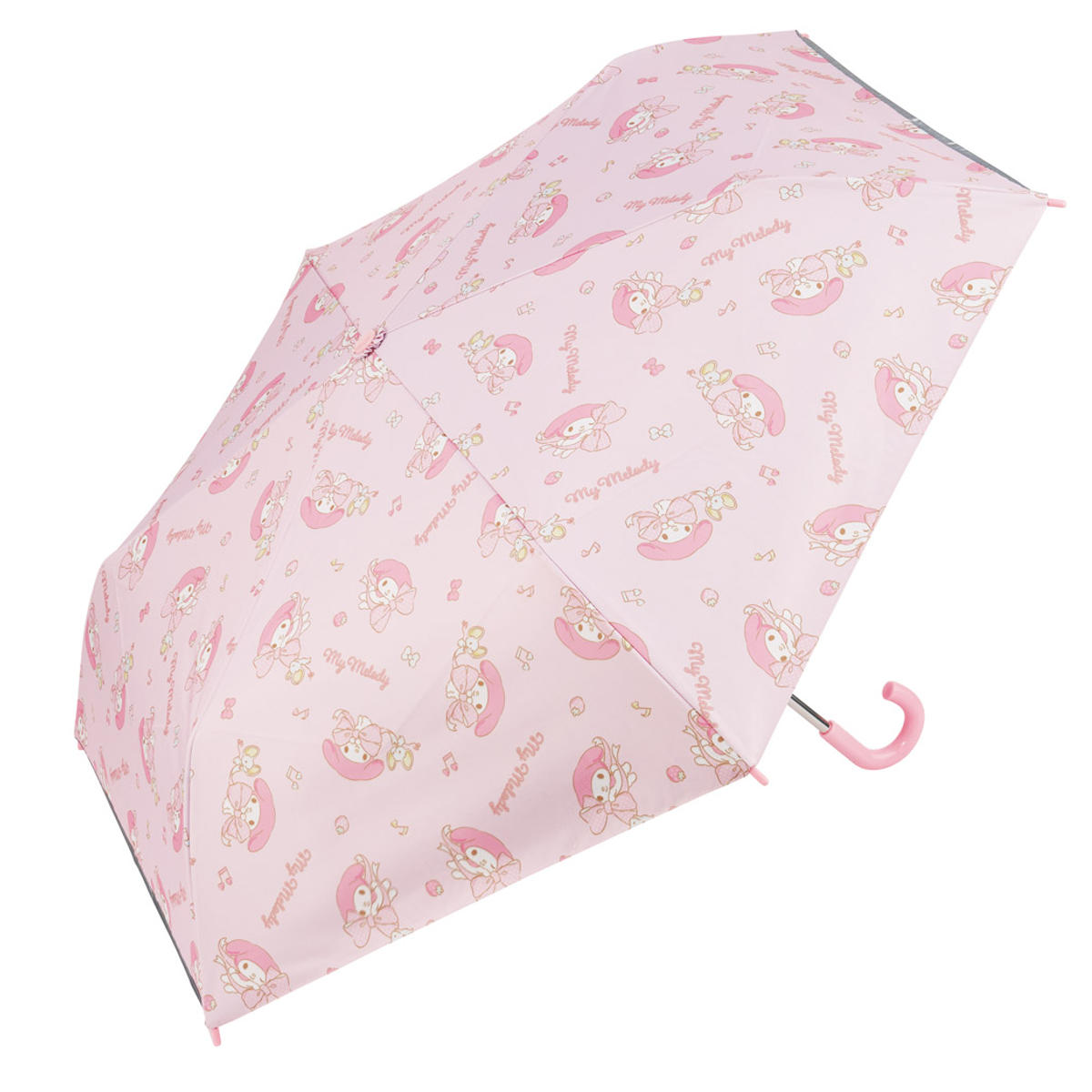 スケーター 雨傘 折りたたみ傘 子ども用 晴雨兼用 50cm マイメロディ
