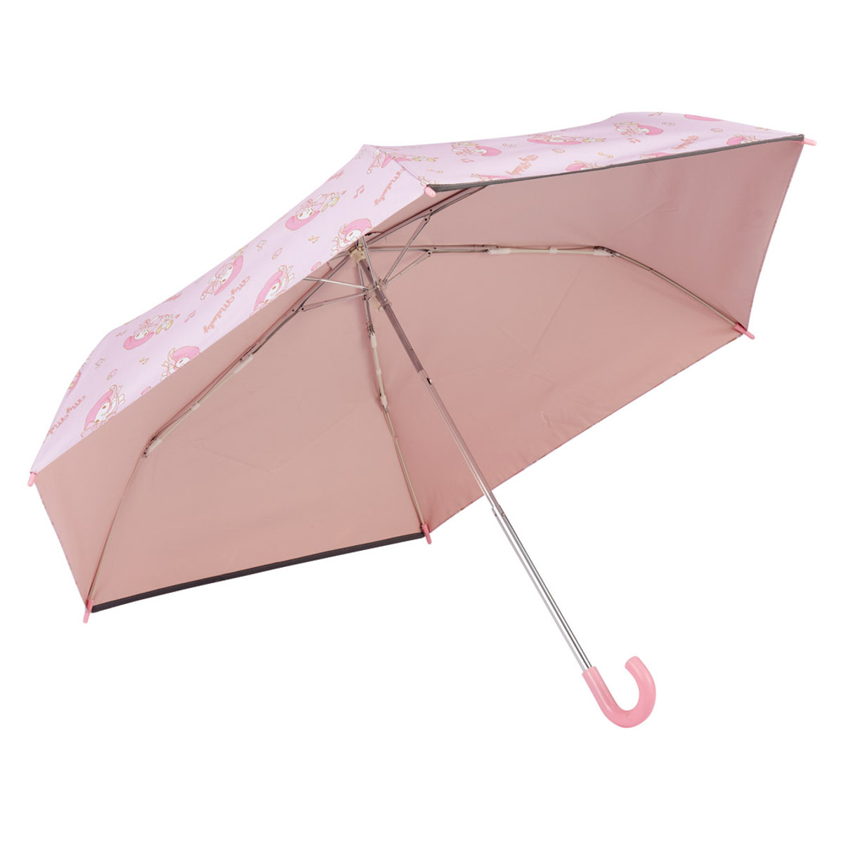 スケーター 雨傘 折りたたみ傘 子ども用 晴雨兼用 50cm マイメロディ