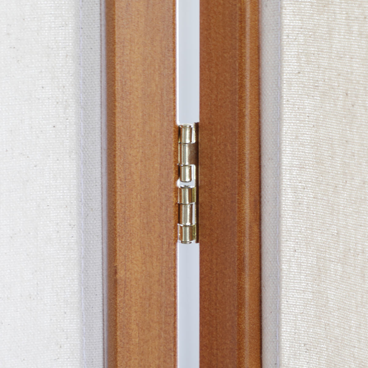 弘益 衝立 3連 高さ150cm 帆布 和風 天然木 完成品 （ パーテーション