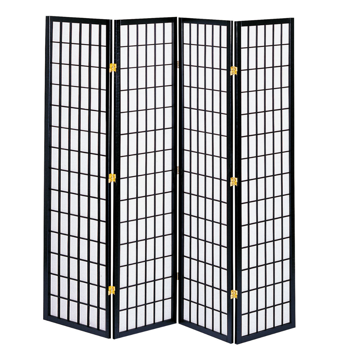 弘益 衝立 4連 高さ180cm 折りたたみ 天然木 杉 完成品 和風 間仕切り