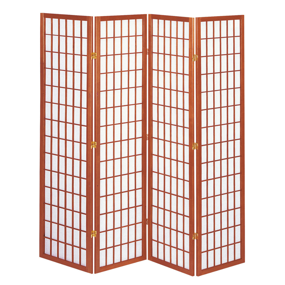 弘益 衝立 4連 高さ180cm 折りたたみ 天然木 杉 完成品 和風 間仕切り