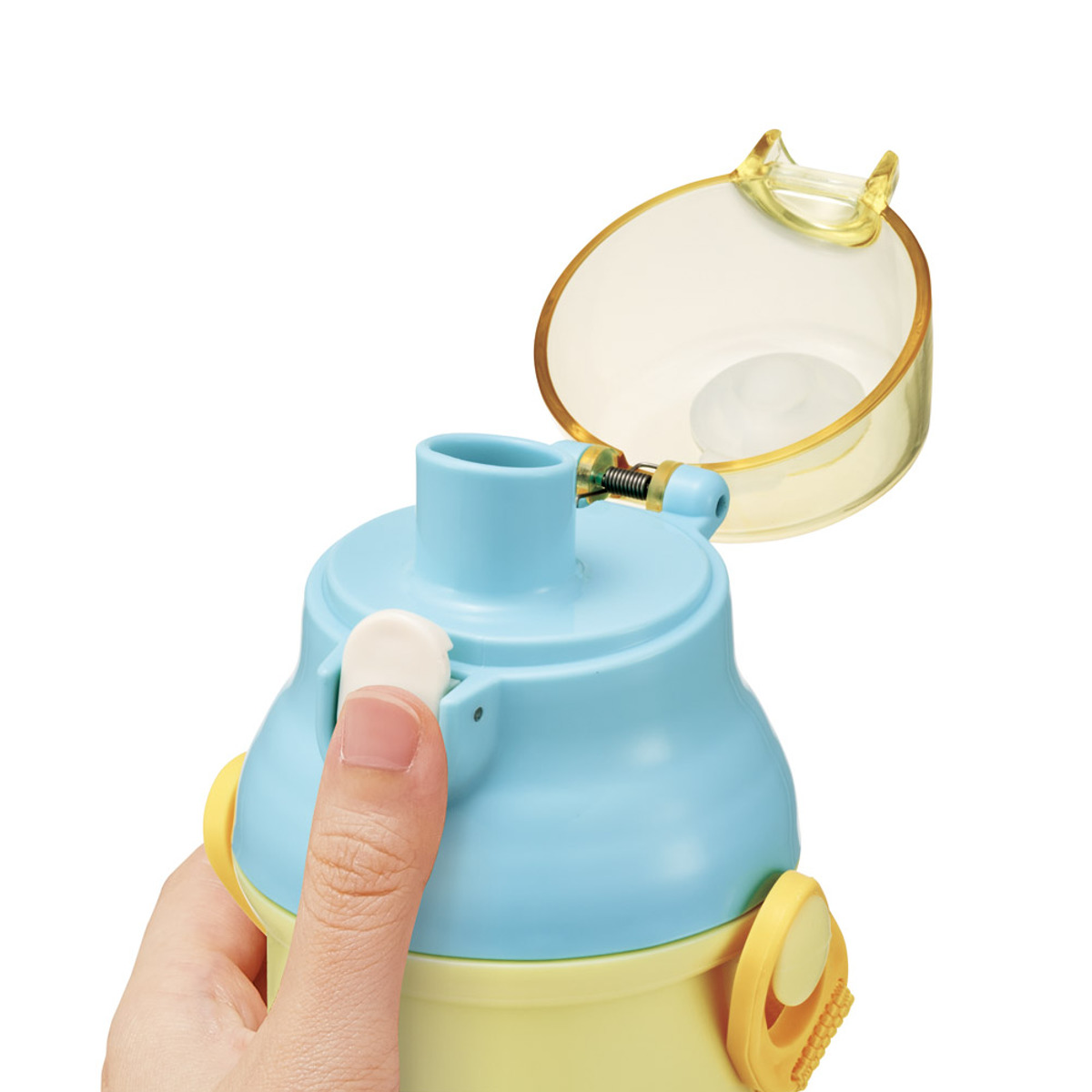 スケーター 水筒 480ml 直飲プラワンタッチボトル ジョージ