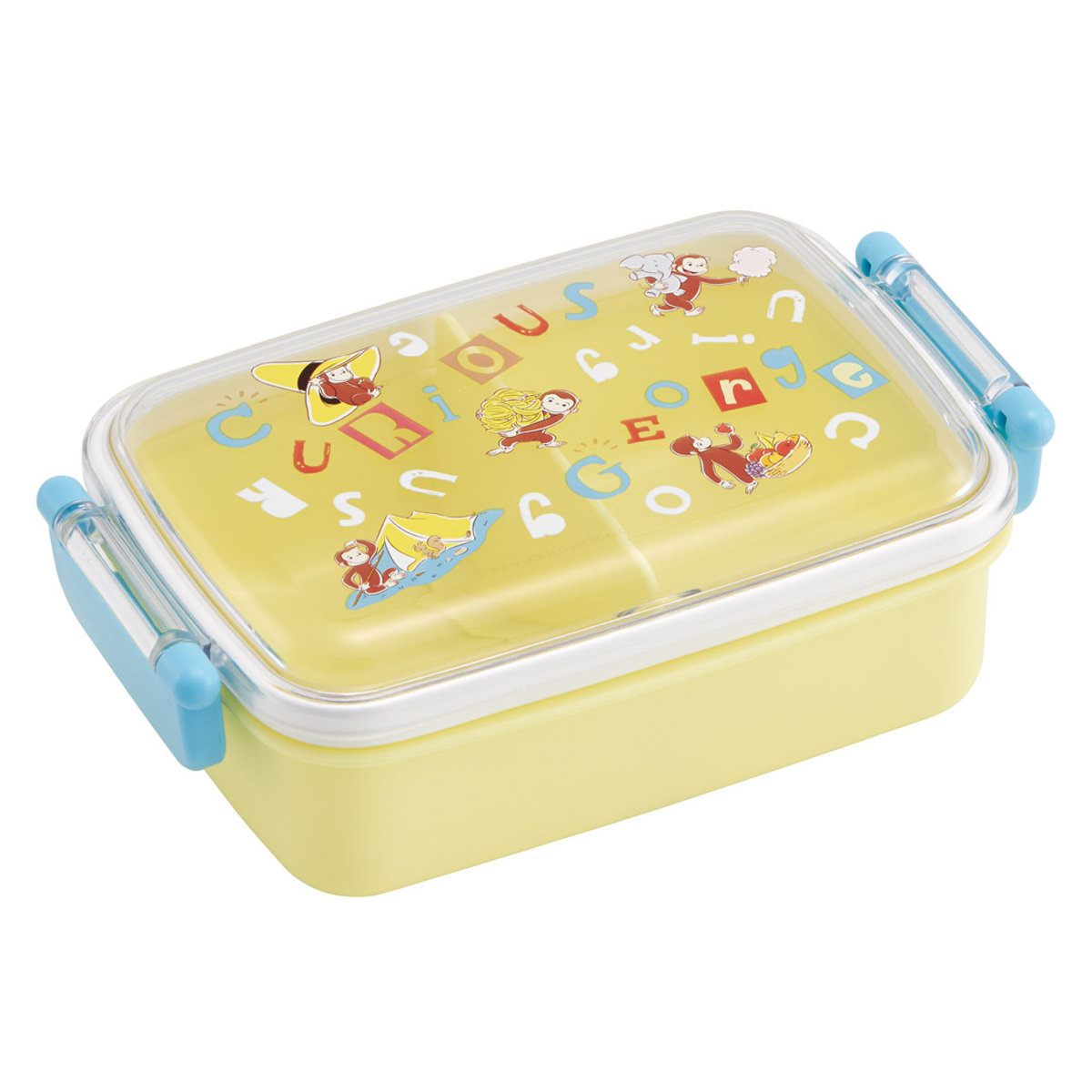 スケーター 弁当箱 1段 450ml ふわっとタイトランチBOX ジョージ