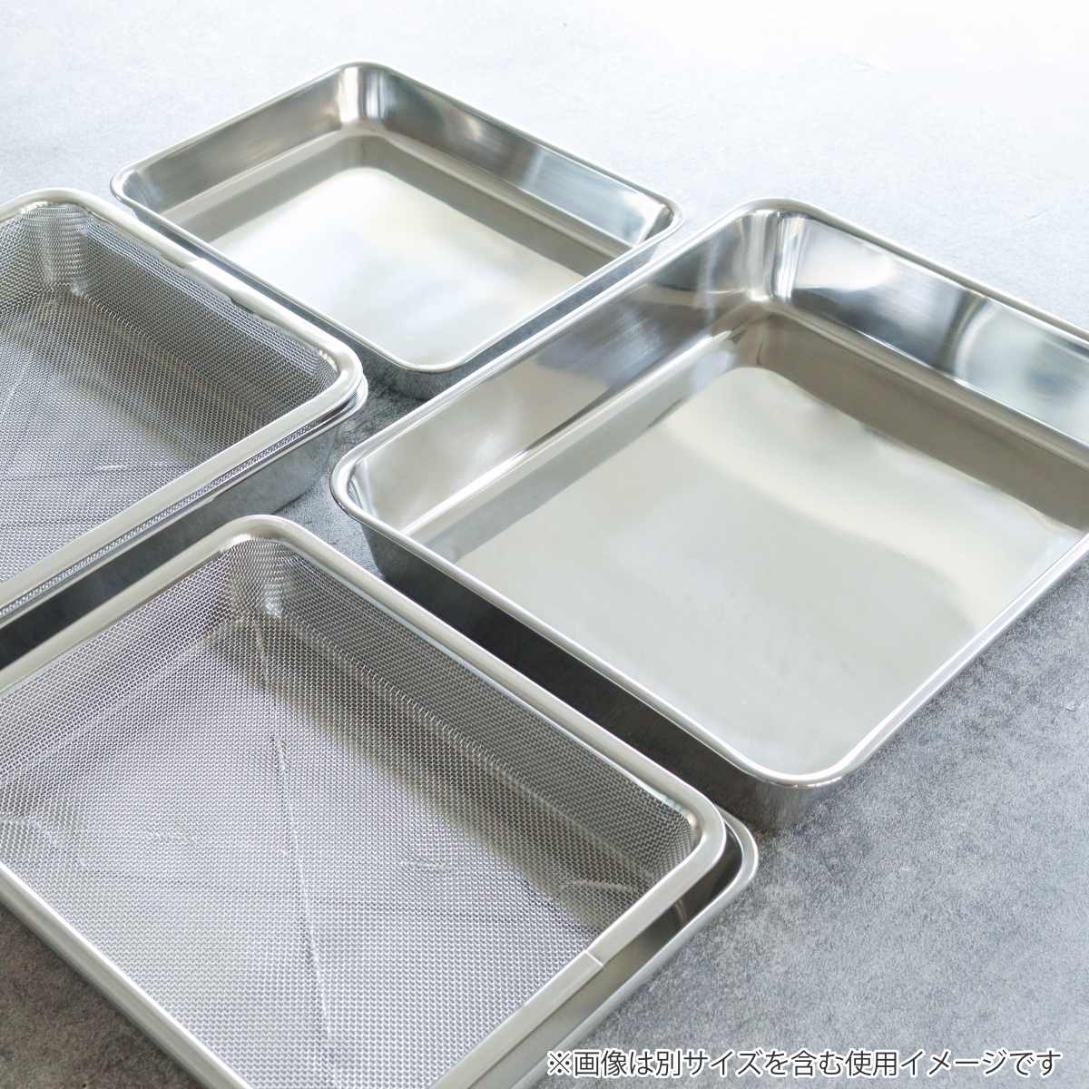 工房アイザワ バット 角バット 18枚取 ステンレス製 日本製