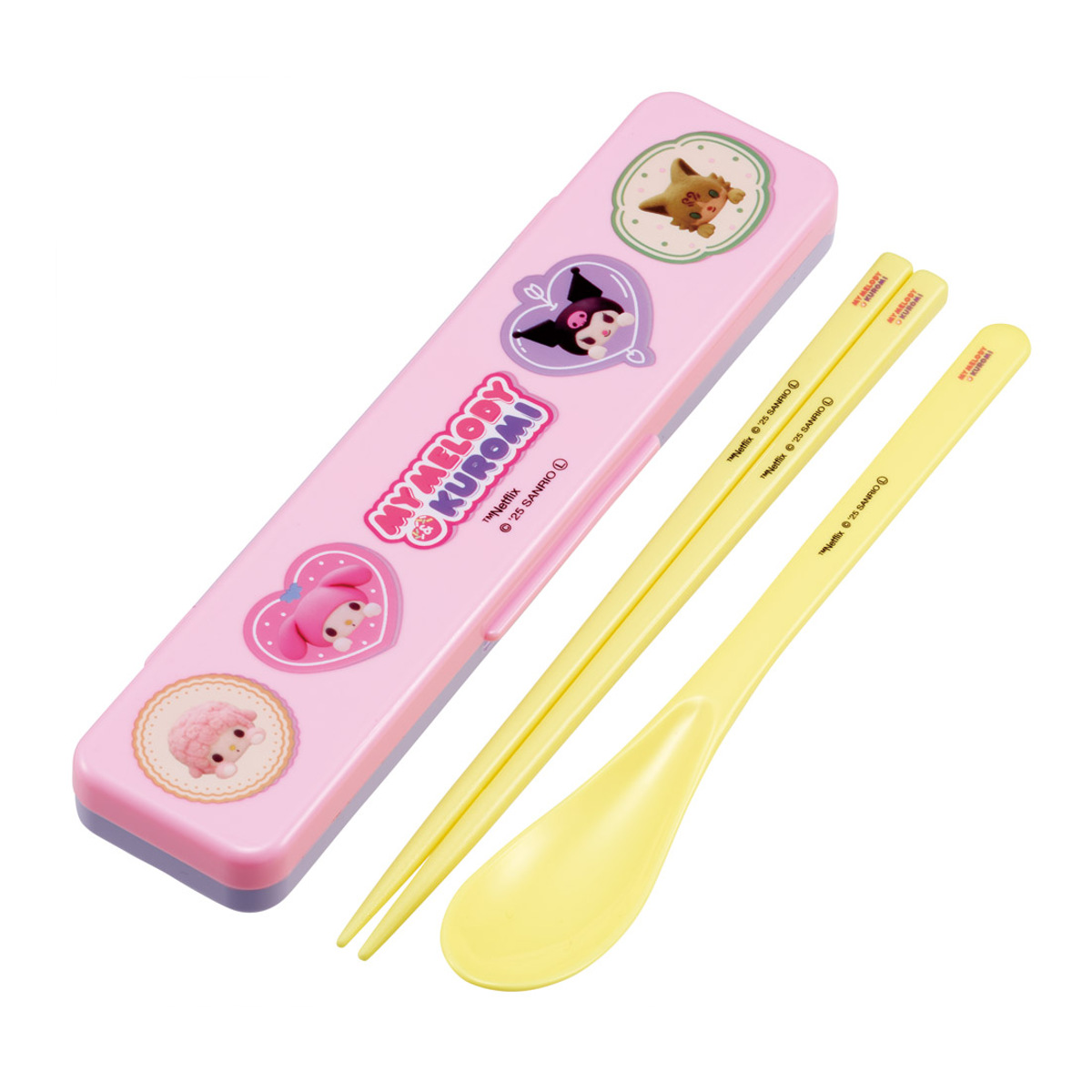 スケーター コンビセット マイメロクロミ Netflix 箸 スプーン （ 食洗