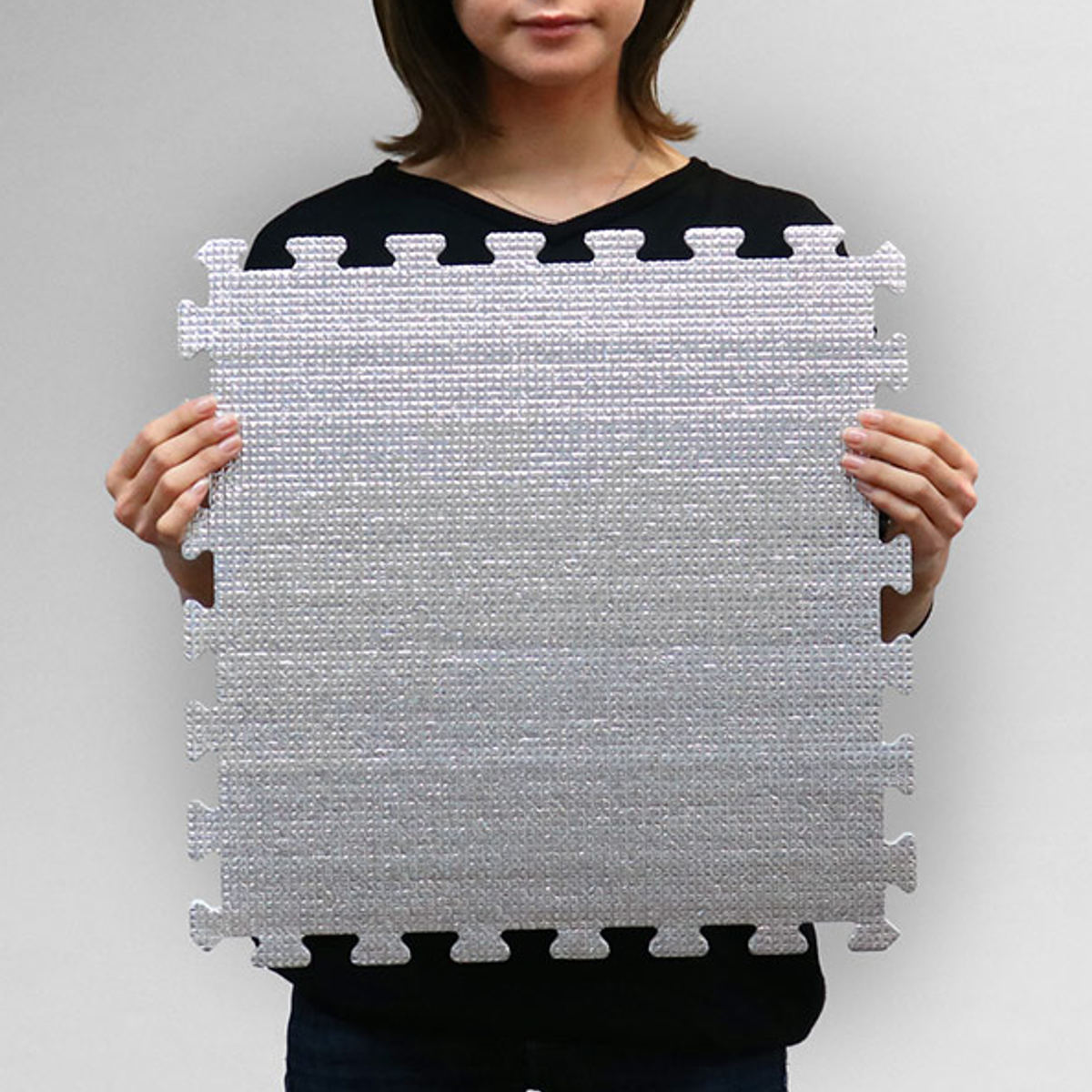ワイズ(日用品) マット 保温シート 8枚入り 45×45cm 防ダニ加工