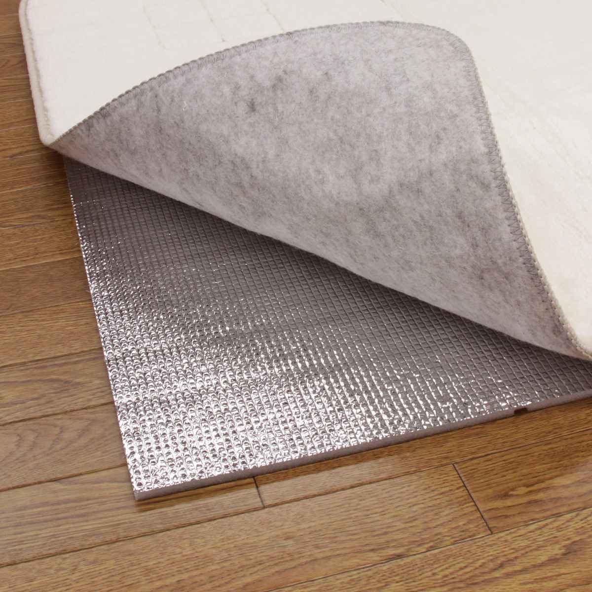 保温シート アルミシート 2畳用 超厚手 180×180cm 床 （ 厚手 防寒