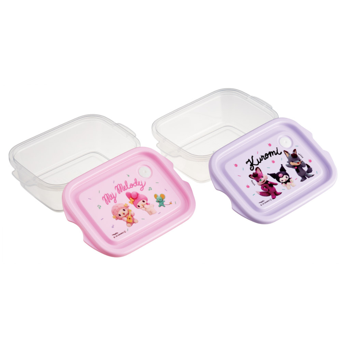 スケーター 弁当箱 500ml シールボックスM 2P マイメロクロミ Netflix