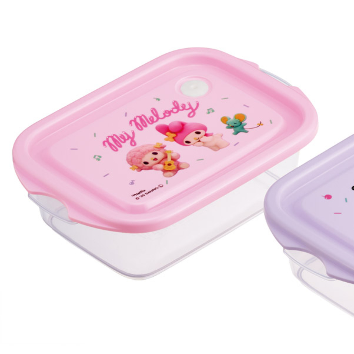 スケーター 弁当箱 500ml シールボックスM 2P マイメロクロミ Netflix