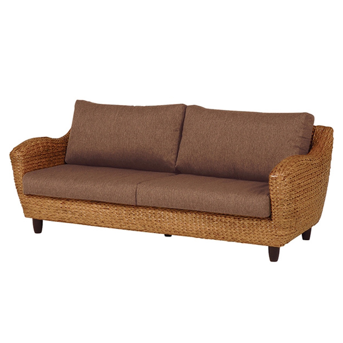 HAGiHARA（萩原） ソファ 座面高38cm 3人掛け 完成品 ウォーター