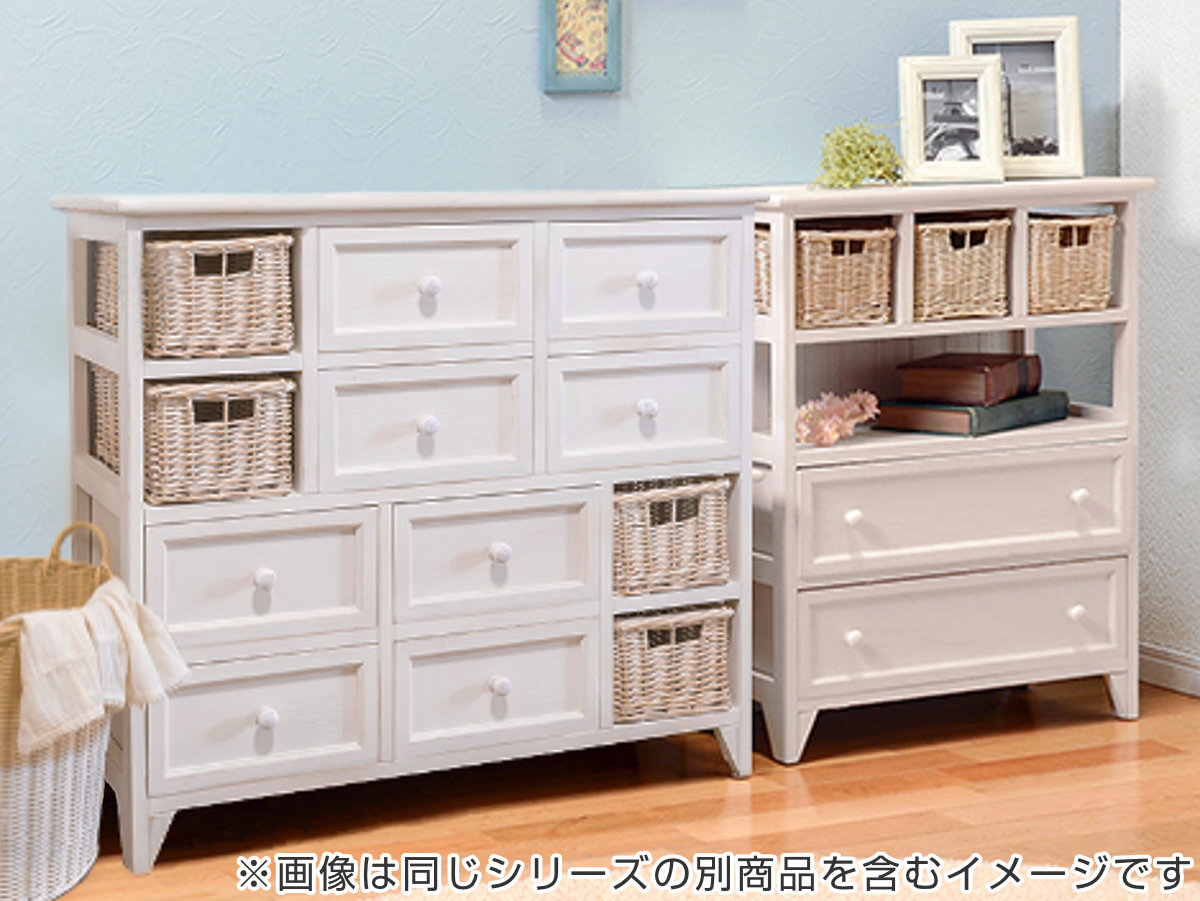 HAGiHARA(萩原) チェスト シャビーウッド アンティーク風 4段8 HAGiHARA(萩原) チェスト シャビーウッド アンティーク風 4段8