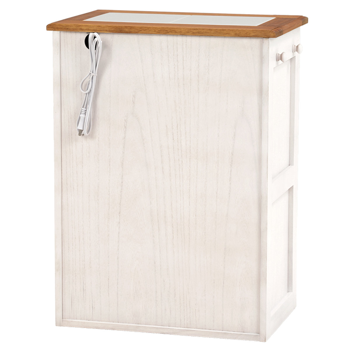 HAGiHARA（萩原） キッチンカウンター タイル天板 コンセント付 幅52cm