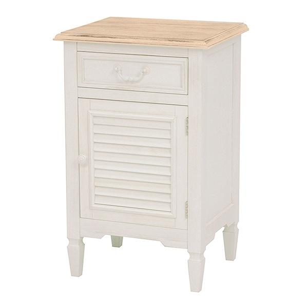 サイドチェスト 幅40cm コンパクト 姫系 木製 アンティーク調