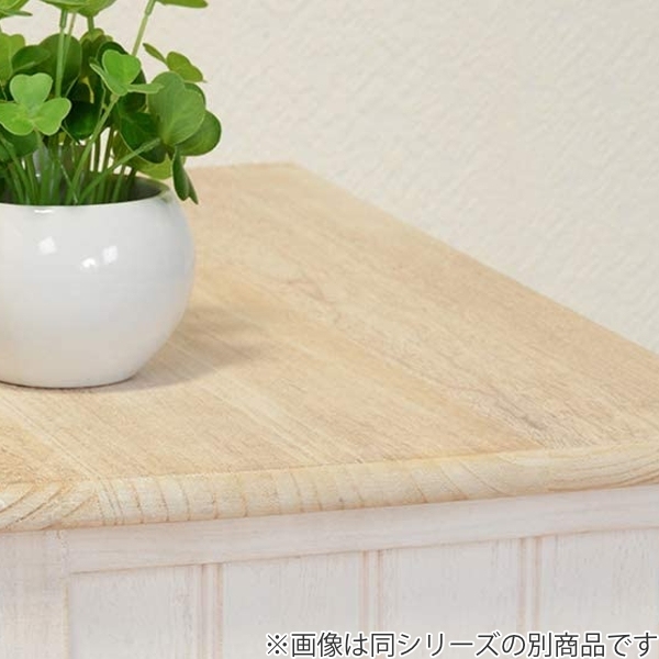 テレビ台 ローボード アンティーク調 シャビーウッド 幅74cm （ テレビ