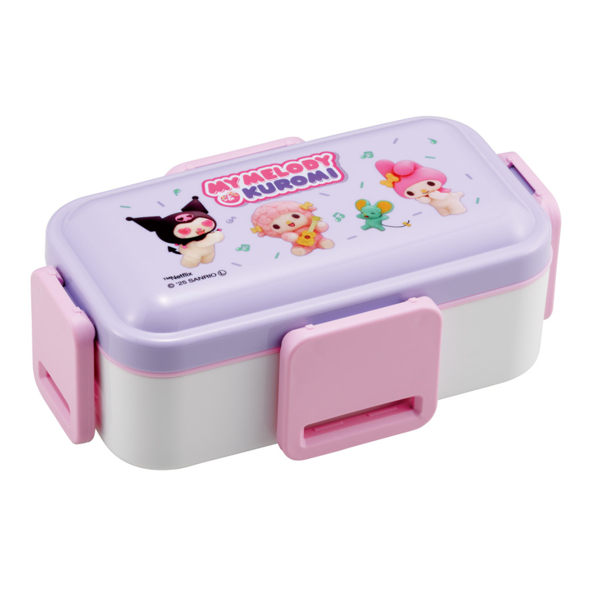 スケーター 弁当箱 2段 600ml 2段ふわっと弁当箱 マイメロクロミ