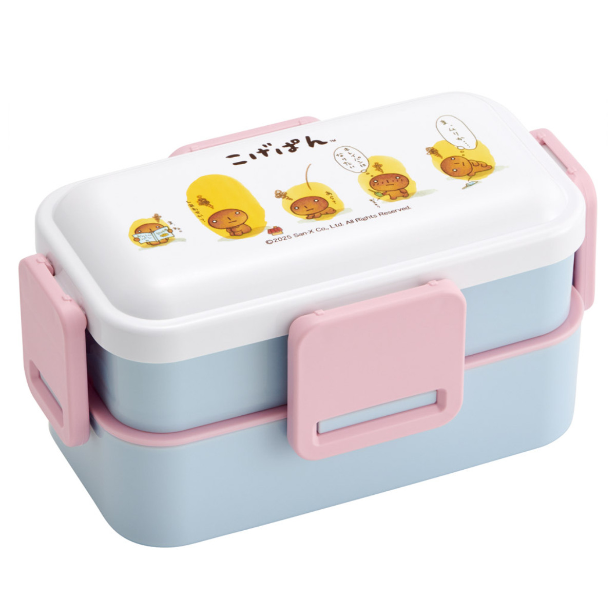 スケーター 弁当箱 2段 600ml 2段ふわっと弁当箱 こげぱん （ ランチ