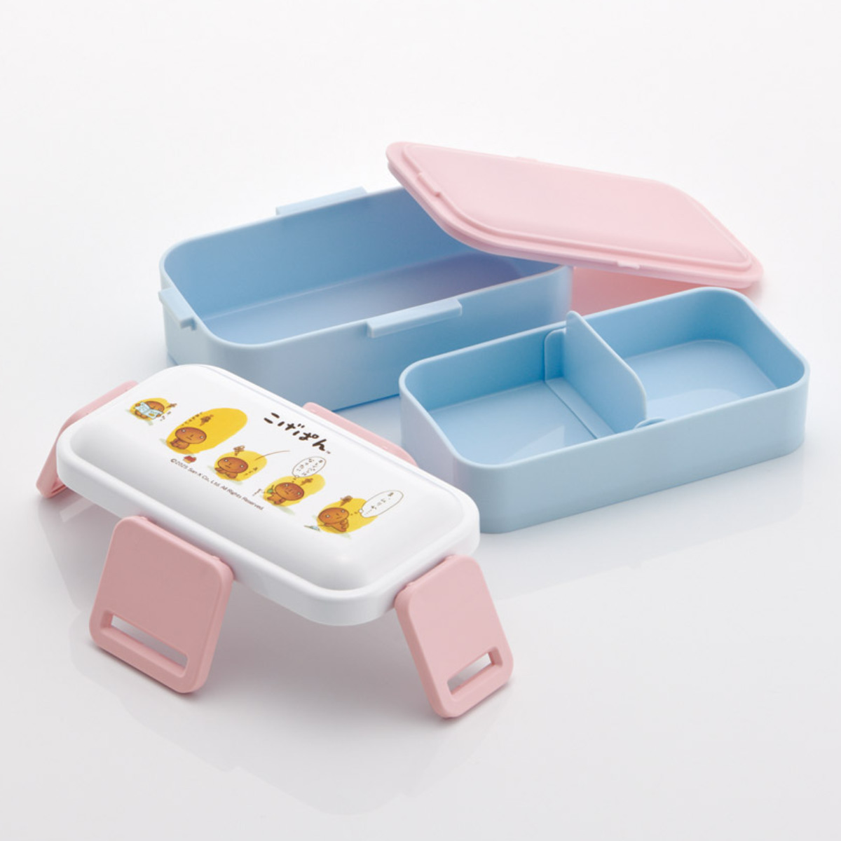スケーター 弁当箱 2段 600ml 2段ふわっと弁当箱 こげぱん （ ランチ