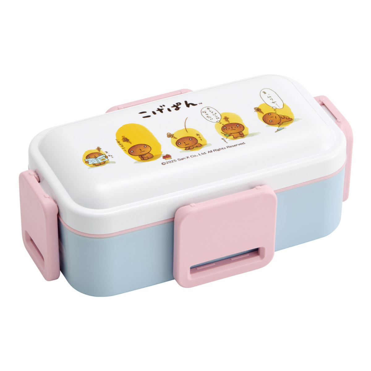 スケーター 弁当箱 2段 600ml 2段ふわっと弁当箱 こげぱん （ ランチ