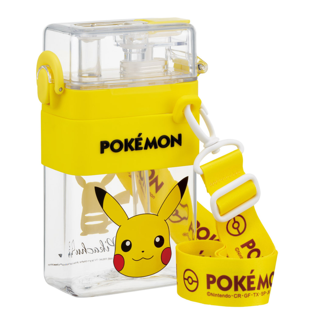 スケーター 水筒 600ml スクエア2WAYボトル ポケットモンスター