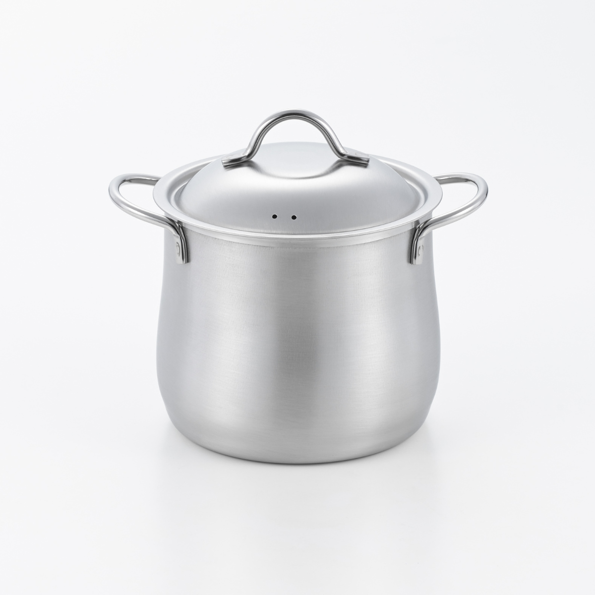 郷技 両手鍋 14cm 深型 IH対応 煮込み鍋 ステンレス製 日本製 （ ガス