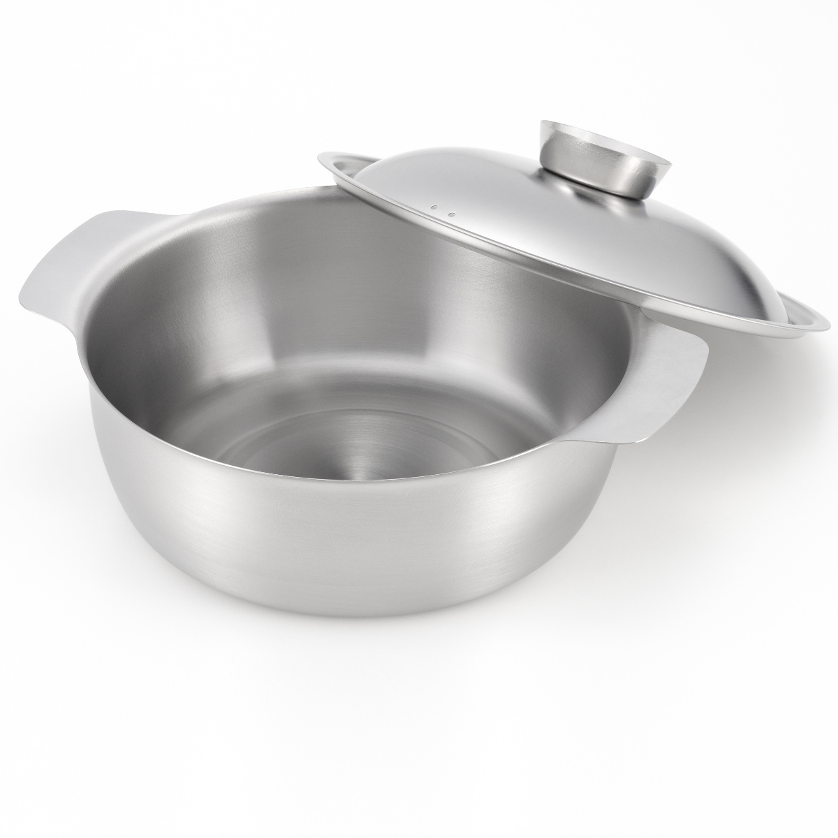 郷技 おでん鍋 22cm IH対応 ステンレス製 日本製 （ 蓋付き ガス火対応