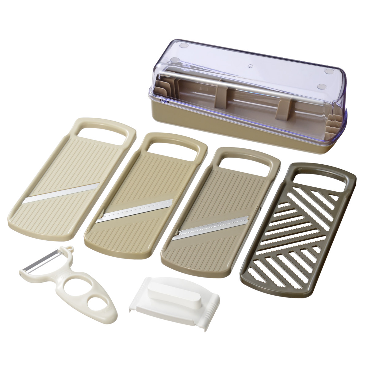 和平フレイズ モットプラス マルチスライサー＆三徳ピーラーセット 8点