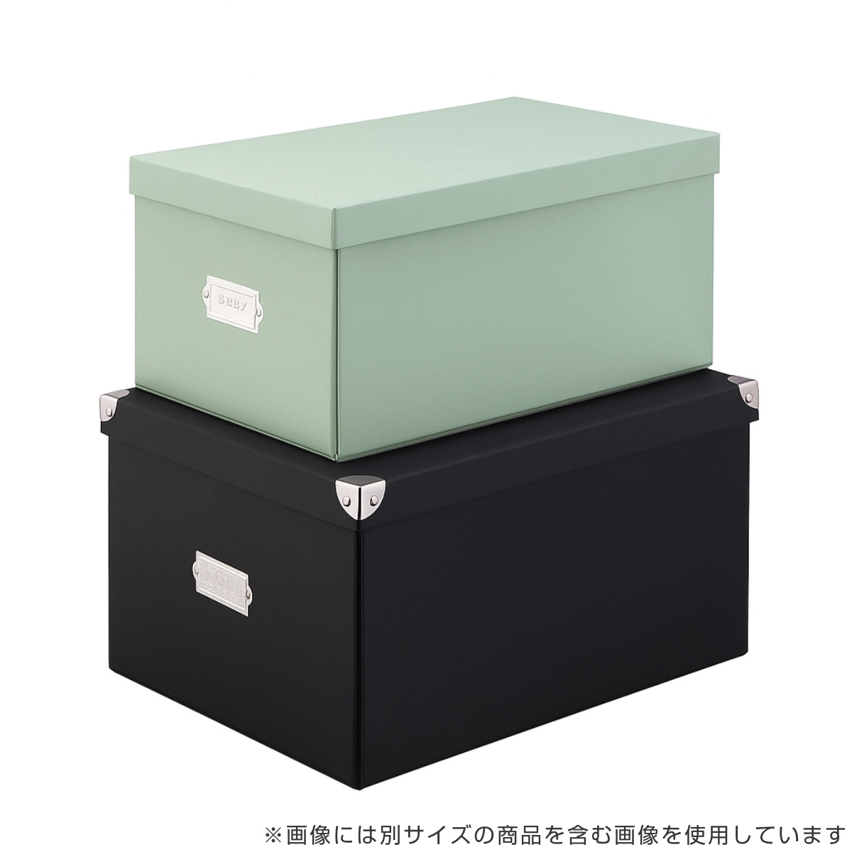 アタの蓋つきBOX Toffy 収納ボックス マジックボックス L ふた付き A4 幅27×奥行38×高さ