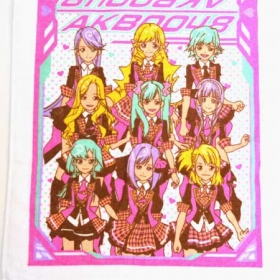 キャラクター フェイスタオル AKB0048 （ AKB48 グッズ