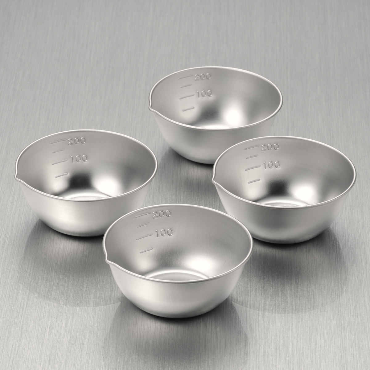 和平フレイズ ボウル 10cm 4点セット ステンレス製 燕三 小分けボウル