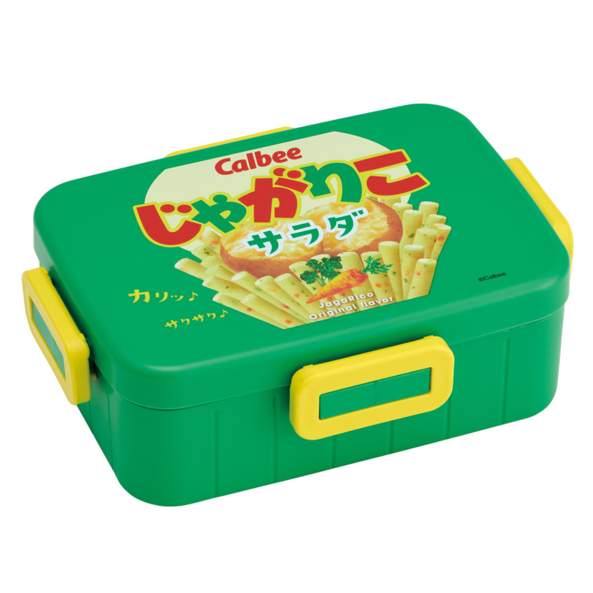 スケーター 弁当箱 1段 650ml 4点ロックランチボックス カルビー （ 4