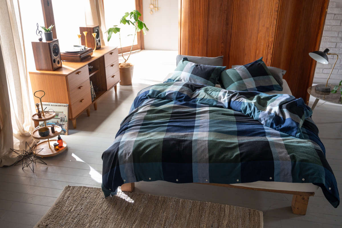 枕カバー Fab the Home 50×70cm用 ノクターン ふんわり起毛 綿100